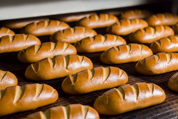 Bread in the furnace.