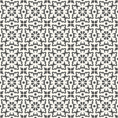 Retro Floor Tiles patern. Dutch tiles vector illustration.