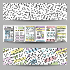 Website Layout banner