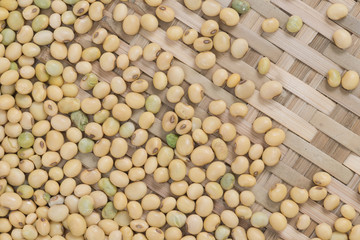 Soya bean organic for background