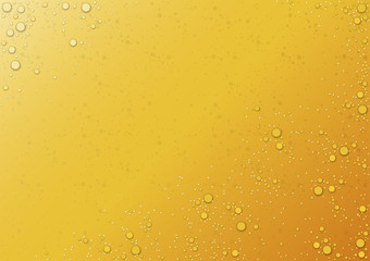 Dotted Yellow-Orange Texture - Background Illustration, Vector