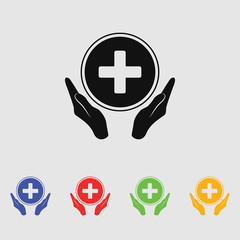 Obraz premium Medical Maintenance vector icon