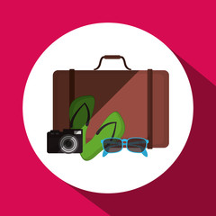 Vacation icon design