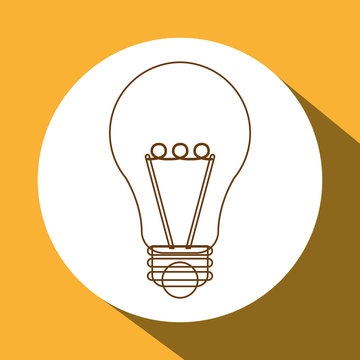 light bulb icon design