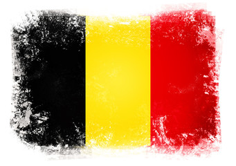 Flaga Belgii - obrazy, fototapety, plakaty