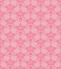 Seamless damask background