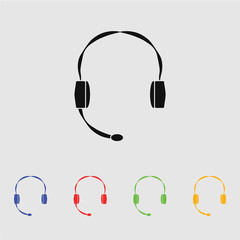 Headphone Icon Vector