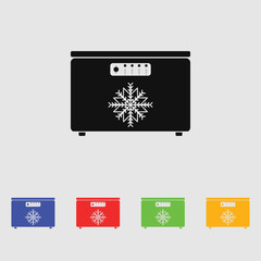 Freezer vector icon