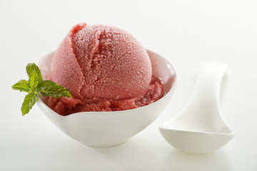 Ice cream sorbet