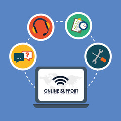 Online Support and laptop design