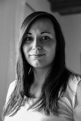 Fototapeta premium Serie S/W Mädchen Emotionen