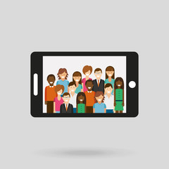 selfie concept design 