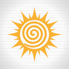 sun icon design 