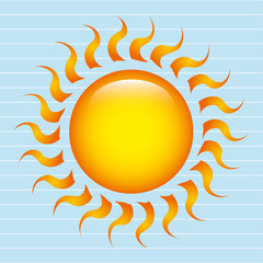 sun icon design 