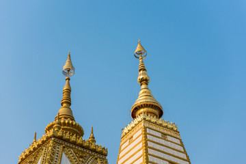 Fototapeta premium Wat Phrathat Nong Bua, Phrathat Nong Bua temple in Ubon Ratchath