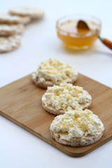 offering gluten-free breakfast- rice waffles