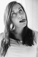 Serie S/W Mädchen Emotionen