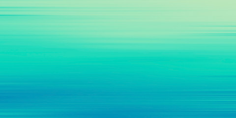 blurred abstract background motion turquoise blue horizontal length