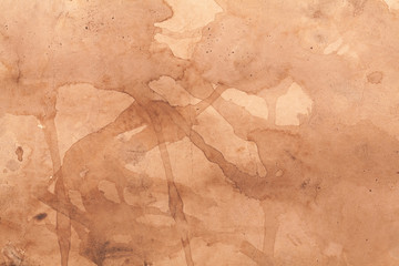 Abstract colorful water color art background hand paint on white background