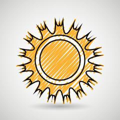 sun icon design 