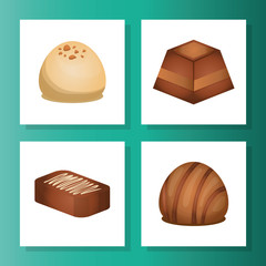Chocolate icon design