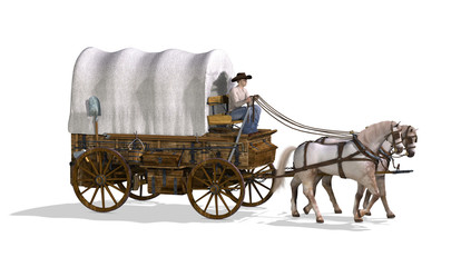 Covered Wagon © AlienCat