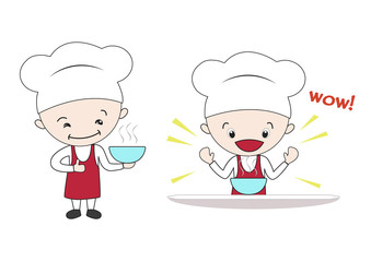 chef man guarantee and cooking delicious food