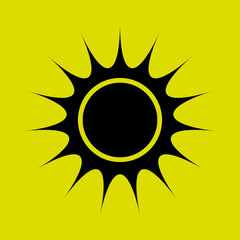 sun icon design 