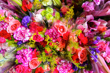 Hong Kong flower market