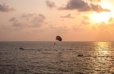 sunset in Goa India