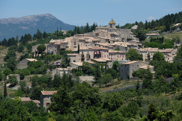 F, Provence, Vaucluse, Blick auf Aurel