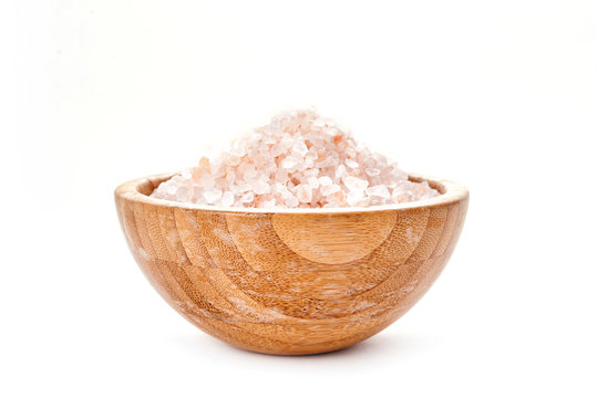 Bowl With Pink Salt