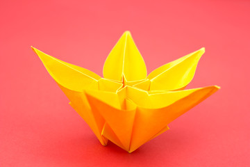 Origami flower
