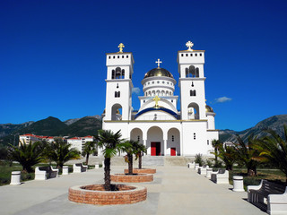Church of St. John Vladimir in Bar, Montenegro.