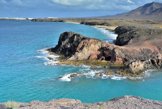 plage de r&ecirc;ve &agrave; Lanzarotte