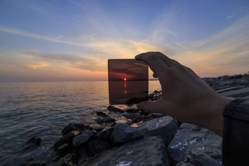 How to nd filter effects the image, reverse light image and very shallow depth of field