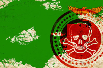 Obraz premium Zambia flag