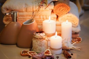 Composition of spa treatment