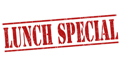 Lunch special stamp