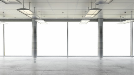 Modern building interior