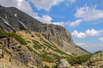 Obraz premium landscape of High Tatra Mountains, Slovakia