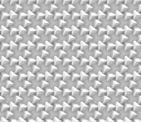 abstract 3d background pattern made of an array of white cubes (seamless)