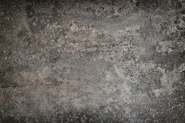 Obraz premium Rustic stone table surface. Vintage background dark