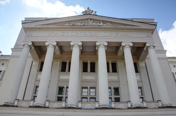 rues de Riga en Lettonie