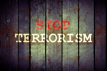 Stop Terrorism.