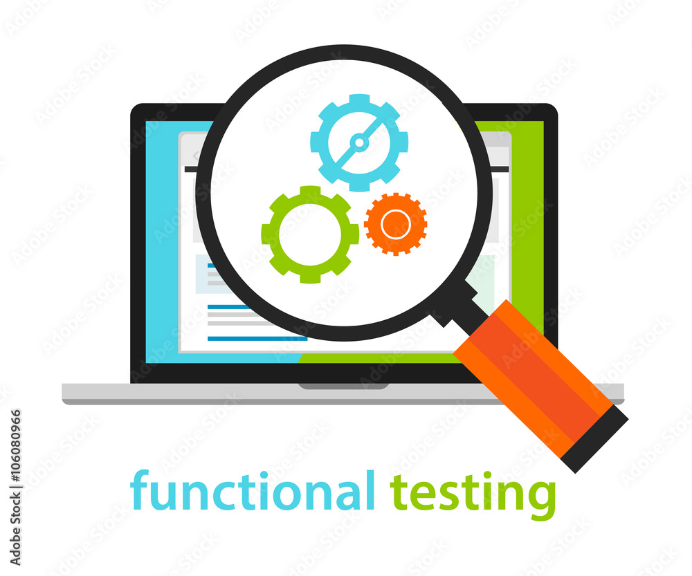 Aufkleber functional testing software development process methodology