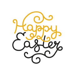 Happy easter card