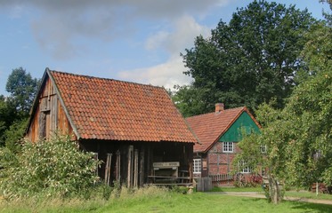 maison traditionnelle de l'Allemagne