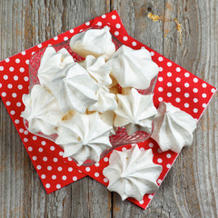 White Meringue Cookies