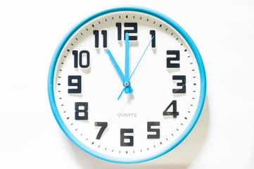 clocks isolated on white